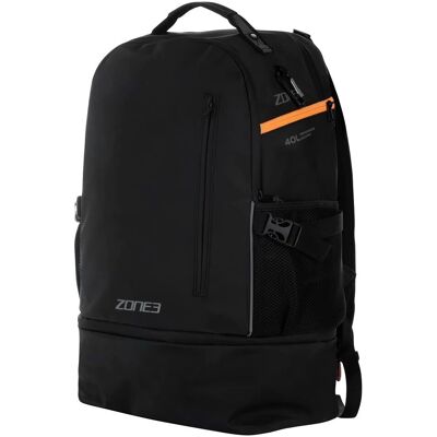 Mochila de rendimiento para viaje y carrera - Zone3 - Negra Mochila de rendimiento para viaje y carrera - Zone3 - Negra