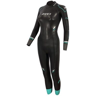 Zone3 Advance Wetsuit - Black/Blue - Women Zone3 Advance Wetsuit - Black/Blue - Women