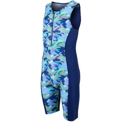 Traje de triatlón Junior Zone 3 Adventure - Azul - Jóvenes / Niños / Niñas - Mediano Traje de triatlón Junior Zone 3 Adventure - Azul - Jóvenes / Niños / Niñas - Mediano