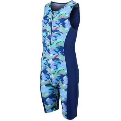 Traje de triatlón Junior Zone 3 Adventure - Azul - Jóvenes / Niños / Niñas - Mediano Traje de triatlón Junior Zone 3 Adventure - Azul - Jóvenes / Niños / Niñas - Mediano