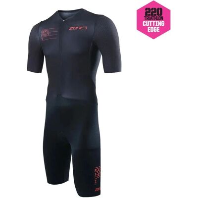 Trisuit à manches courtes Zone3 Aeroforce X II - S Noir - Tri Suits - Publicité Trisuit à manches courtes Zone3 Aeroforce X II - S Noir - Tri Suits - Publicité