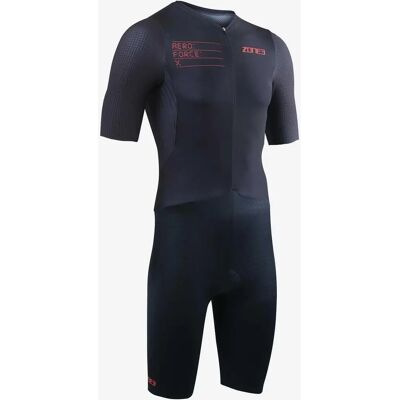 Trisuit manches courtes Zone3 Aeroforce X II - Noir - Triathlon - Publicité Trisuit manches courtes Zone3 Aeroforce X II - Noir - Triathlon - Publicité