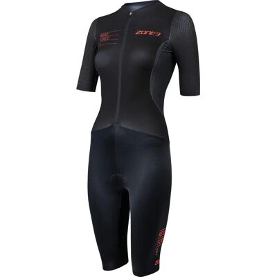 Combinaison de triathlon à manches courtes Zone3 Aeroforce X II - S Noir - Publicité Combinaison de triathlon à manches courtes Zone3 Aeroforce X II - S Noir - Publicité