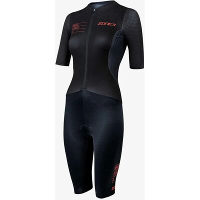 Traje de triatlón de manga corta Zone3 Mujeres Aeroforce X II - Negro Traje de triatlón de manga corta Zone3 Mujeres Aeroforce X II - Negro