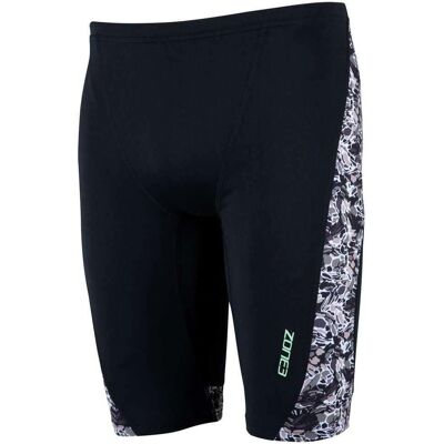 Zone3 Pacific Koa Black/Green Jammer - High-Performance Swimwear Zone3 Pacific Koa Black/Green Jammer - High-Performance Swimwear