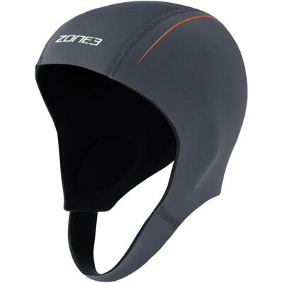 Zone3 Active-Flex Schwimmcap - Grau / Orange Zone3 Active-Flex Schwimmcap - Grau / Orange
