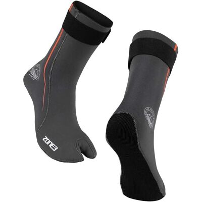 Zone3 Chaussettes de plongée Active-flex Gris / Orange - Chaussettes de plongée Zone3 Chaussettes de plongée Active-flex Gris / Orange - Chaussettes de plongée