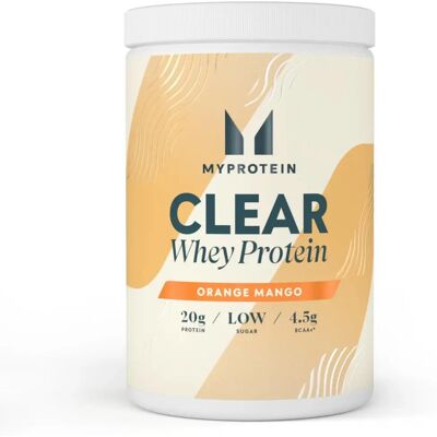 MyProtein Clear Whey Isolate - Apelsin och Mango - 35 Portioner - Proteinpulver MyProtein Clear Whey Isolate - Apelsin och Mango - 35 Portioner - Proteinpulver