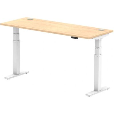 Maple Adjustable Sit-Stand Desk - Adjustable Desk Maple Adjustable Sit-Stand Desk - Adjustable Desk