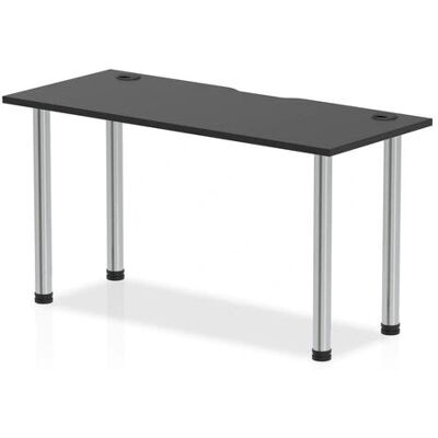 Impulse I004213 Desk - Black - Rectangular Table - Heat Resistant Melamine Impulse I004213 Desk - Black - Rectangular Table - Heat Resistant Melamine