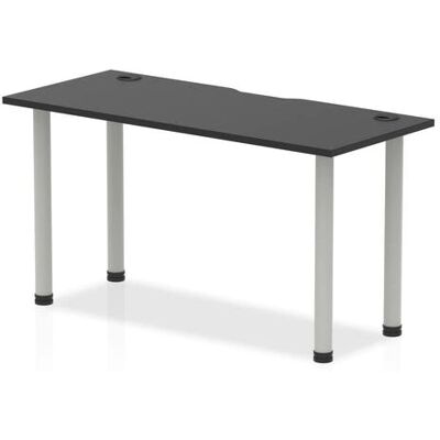 Impulse I004229 Black Series Desk - Rectangle, 25mm Top, Powder Coated Legs Impulse I004229 Black Series Desk - Rectangle, 25mm Top, Powder Coated Legs