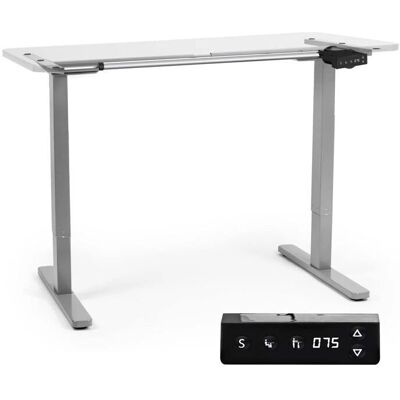 Structure de Bureau Électrique Ajustable Duronic - Hauteur 71-116cm - Poste de Travail Ergonomique - Publicité Structure de Bureau Électrique Ajustable Duronic - Hauteur 71-116cm - Poste de Travail Ergonomique - Publicité