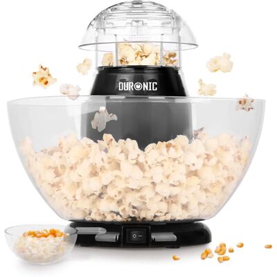 Duronic Pop50 - Kompaktowy bezolejowy sprzęt do popcornu - Czarny Duronic Pop50 - Kompaktowy bezolejowy sprzęt do popcornu - Czarny