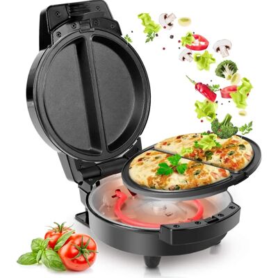 Duronic Om60 Machine à Omelette et Tortillas - 600W, Antiadhésif Duronic Om60 Machine à Omelette et Tortillas - 600W, Antiadhésif