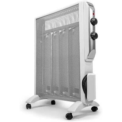 Duronic HV220 WE Electric Heater - 2kW, Mica Panels, Portable - Radiant & Convection Duronic HV220 WE Electric Heater - 2kW, Mica Panels, Portable - Radiant & Convection