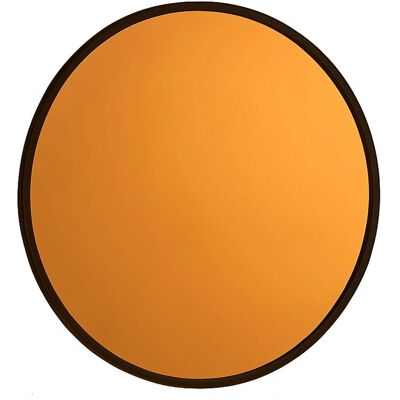 Black Copper Wall Mirror - 80cm x 80cm Wall Mountable - Round Design Black Copper Wall Mirror - 80cm x 80cm Wall Mountable - Round Design