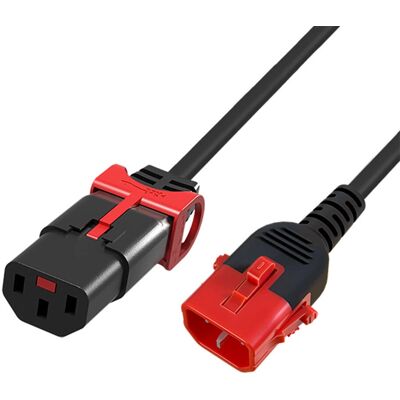 ACT Stromkabel C13 C14 schwarz 0,5 m - Stromkabel ACT Stromkabel C13 C14 schwarz 0,5 m - Stromkabel