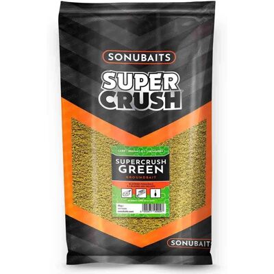 Sonubaits Supercrush Green - 2kg Groundbait for Bream & Co Sonubaits Supercrush Green - 2kg Groundbait for Bream & Co