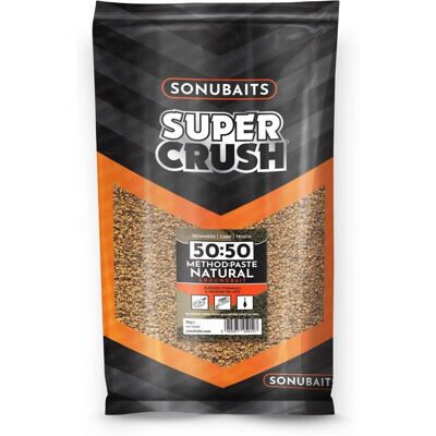Sonubaits Sonubaits Supercrush 50:50 Method Paste Groundbait - Natural Sonubaits Sonubaits Supercrush 50:50 Method Paste Groundbait - Natural