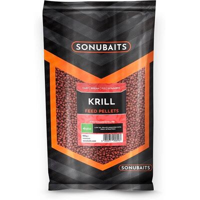 Sonubaits Krill Feed Pellets - 4mm - Fishing Pellets Sonubaits Krill Feed Pellets - 4mm - Fishing Pellets