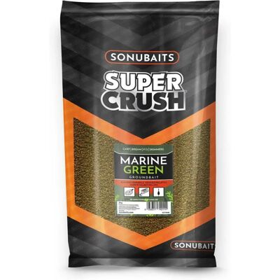 Sonubaits Super Crush Marine Green Groundbait 2kg Sonubaits Super Crush Marine Green Groundbait 2kg