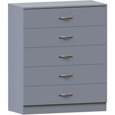 Home Discount - Riano - Grey - Chest of Drawers Home Discount - Riano - Grey - Chest of Drawers