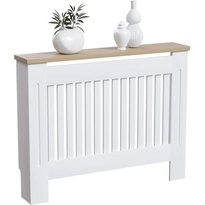 Housse de radiateur MDF blanc Arlington de Vida Designs - Moyen - Couverture de radiateur - Publicité Housse de radiateur MDF blanc Arlington de Vida Designs - Moyen - Couverture de radiateur - Publicité