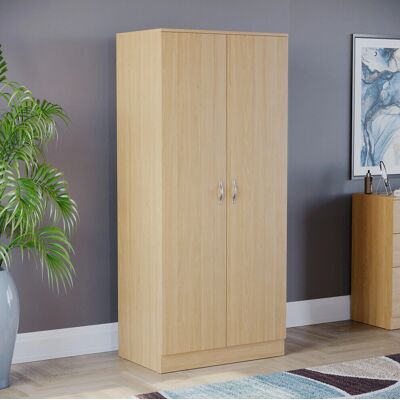 Home Discount - Riano - Pine - 2 Door - Wardrobe Home Discount - Riano - Pine - 2 Door - Wardrobe