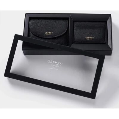OSPREY LONDON The Tilly Leather Purse - Leather, Matching Gift Set, Elegant OSPREY LONDON The Tilly Leather Purse - Leather, Matching Gift Set, Elegant