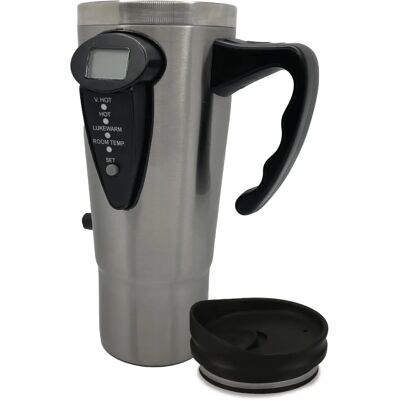 The Source Ingenious Heated Travel Mug - Travel Mug, LCD, 500ml The Source Ingenious Heated Travel Mug - Travel Mug, LCD, 500ml