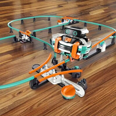 Construct & Create Wabo Robot Science Kit - Monorail Gyroscope Fun Construct & Create Wabo Robot Science Kit - Monorail Gyroscope Fun