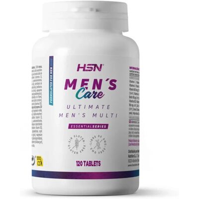 HSN Multivitamínico para Hombres - Vitaminas, Minerales, Hierbas - 1 Tableta al Día HSN Multivitamínico para Hombres - Vitaminas, Minerales, Hierbas - 1 Tableta al Día