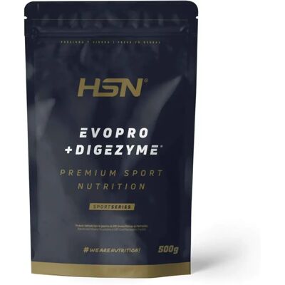 HSN Suplemento de Proteínas - Secuencial, 49% WPI + 46% MPI, Enzimático, Vegetariano HSN Suplemento de Proteínas - Secuencial, 49% WPI + 46% MPI, Enzimático, Vegetariano