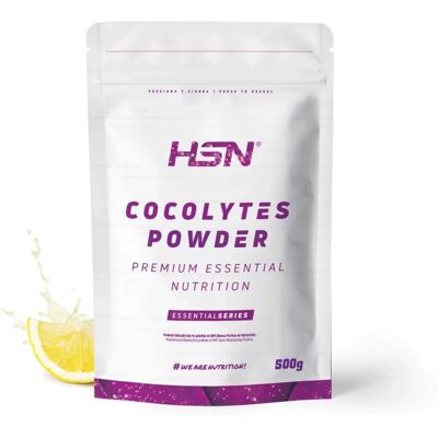 HSN Cocolytes Limão 500 g - Pó de bebida eletrolítica HSN Cocolytes Limão 500 g - Pó de bebida eletrolítica