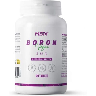 HSN Boro 3mg - Suplemento Alimentar HSN Boro 3mg - Suplemento Alimentar