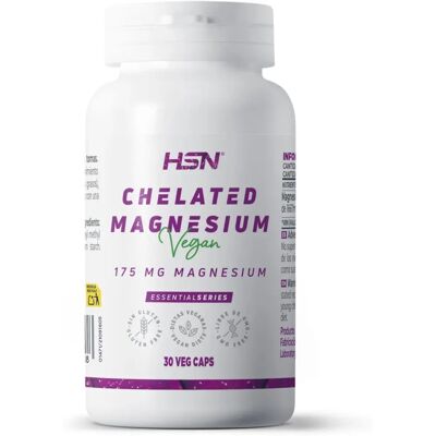 HSN Magnesio Bisglicinato 350mg Cápsulas Veganas HSN Magnesio Bisglicinato 350mg Cápsulas Veganas