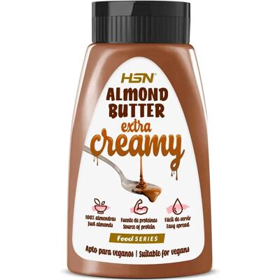 HSN Creme de amêndoas - Torrada, Vegano, Tampa anticorrente - 450g HSN Creme de amêndoas - Torrada, Vegano, Tampa anticorrente - 450g