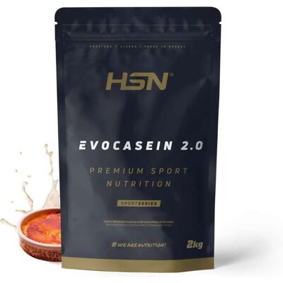 HSN Evocasein 2.0 - Caseína Micelar - Crema Catalana - Suplemento de Proteínas HSN Evocasein 2.0 - Caseína Micelar - Crema Catalana - Suplemento de Proteínas