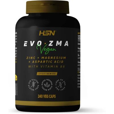 Suplemento Vegano HSN Zinco Magnésio B6 - 240 cápsulas Suplemento Vegano HSN Zinco Magnésio B6 - 240 cápsulas