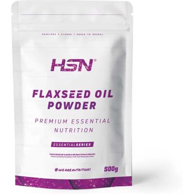 Óleo de Linhaça Orgânico HSN - Pó, Vegano, Ômega 3, 6, 9 Óleo de Linhaça Orgânico HSN - Pó, Vegano, Ômega 3, 6, 9