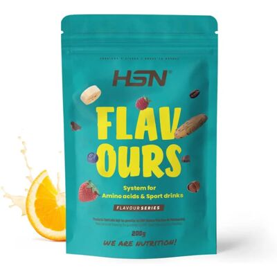HSN Polvo Aromatizante Naranja - Polvo para Aminoácidos y Bebidas Deportivas HSN Polvo Aromatizante Naranja - Polvo para Aminoácidos y Bebidas Deportivas
