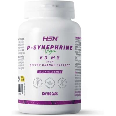 HSN P-Sinefrina 60mg - 120 cápsulas veganas HSN P-Sinefrina 60mg - 120 cápsulas veganas