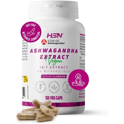 HSN Extrato de Ashwagandha 12x Concentrado - Suplemento Alimentar HSN Extrato de Ashwagandha 12x Concentrado - Suplemento Alimentar