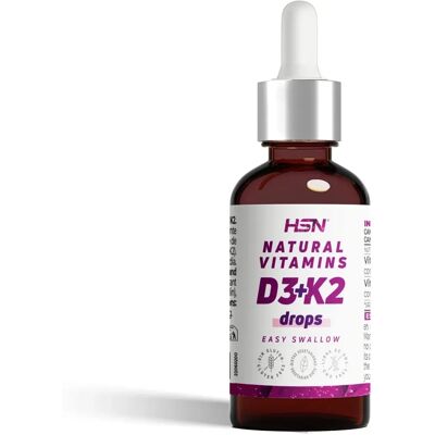 HSN Vitamina D3+K2 Gotas Líquidas - Vitaminas HSN Vitamina D3+K2 Gotas Líquidas - Vitaminas