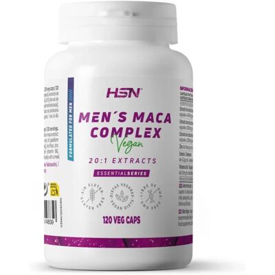 Complexo de Maca HSN - Suplemento Vegano para Homens Complexo de Maca HSN - Suplemento Vegano para Homens