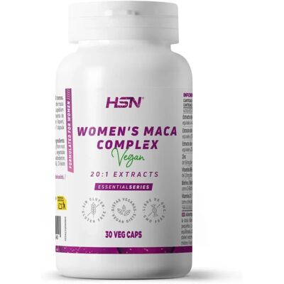 HSN Complexo de Maca para Mulheres - Vegano, 30 Veg Caps HSN Complexo de Maca para Mulheres - Vegano, 30 Veg Caps