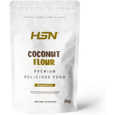 Farinha de coco HSN - Natural, Extra fina, Vegano, 1kg Farinha de coco HSN - Natural, Extra fina, Vegano, 1kg