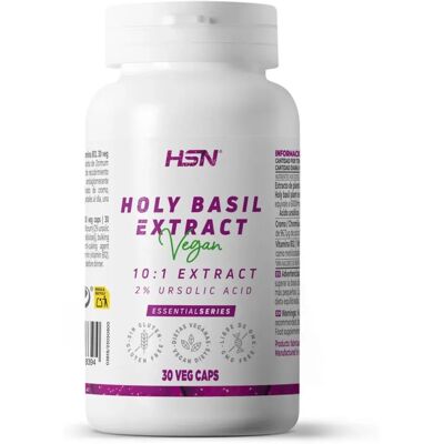 HSN Extrato de Holy Basil - Concentrado 10x - Cápsulas Veganas HSN Extrato de Holy Basil - Concentrado 10x - Cápsulas Veganas