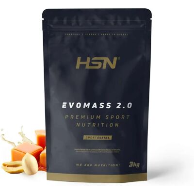 HSN Mass Gainer - Harina de arroz sin gluten, Proteínas de leche, Vegetariano HSN Mass Gainer - Harina de arroz sin gluten, Proteínas de leche, Vegetariano