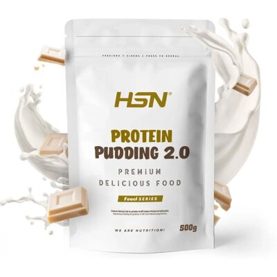 HSN Pudding de proteína 2.0 - Pudding de proteína, Branco, Baixo teor de açúcar HSN Pudding de proteína 2.0 - Pudding de proteína, Branco, Baixo teor de açúcar